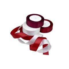 Colorful 25mm Width 100 Polyester Satin Ribbon Single Face Ribbon - Image 3