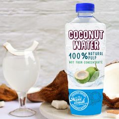 Wholesale 1000ML bottled Packing organic fresh coconut water with pulp - Image 2