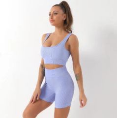 Fashion Clothing Women Sportshirts Lady′ S Sports Wear Custom Clothes Tracksuits with Bra Legging Pants 2PCS OEM Price Apparel - Mingteng Clothing Factory Ltd.