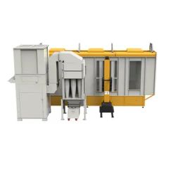 Quick Color Change Multi-Cyclone &Filter Recovery Powder Coating Booth - Hangzhou Feifu Import and Export Co., Ltd.