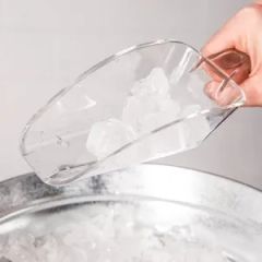 Commercial Utility Scooper Round-Bottom Plastic Ice Scoop - Image 4