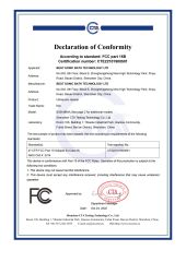 FCC certificate from Shenzhen Best Sonic Bath Technology Co., Ltd.