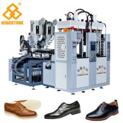 Leather Shoe Sole Making Machines Container 1*40 Hq HS Code 8477101090 Trademark Kingstone Function Making Sole Model NO. JL-208-4S2G - Image 1