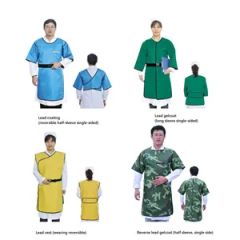 X Ray Protection Lead Apron Protective Clothes Material PVC Origin China Size Optional OEM Accept OEM Color Optional Model NO. YJ-FE08 - Image 2