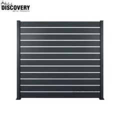 DIY Modern Aluminium Anti Clim Horizontal Fence for Boundary Wall - Shandong Discovery Metal Products Co., Ltd.