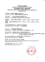 FSC certificate of Shanghai Joylab Medical Instruments Co., Ltd. – certificate photo, supplier certificates section