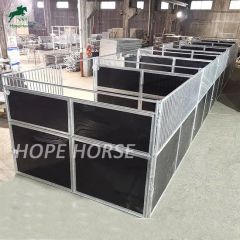 Safe and Portable Australian Standard Portable Galvanized Horse Stable Panel Stall House Equipment - Image 1