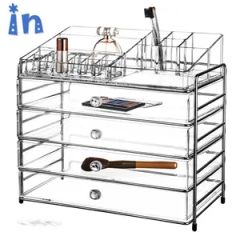 Chinese Factory Customized Clear Large Acrylic Makeup Organizer Set - Fuzhou Classic Display Co., Ltd