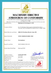 CE certificate from Tianhong Power Technology Co., Ltd.