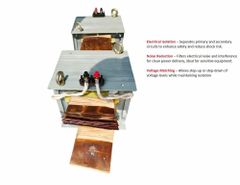 Electrical Isolation Transformer, Three Phase Power 200 kVA Material copper Phase Three Phase Power Rating 12 kVA Type of Isolation Transformers Power Line Isolation - Image 2