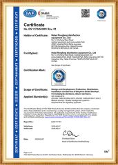 TUV Certificate certificate from Hebei Rongfeng Foreign Trade Co., Ltd.