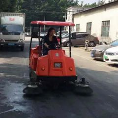 Hospital Station Ride-on Cleaning Vacuum Floor Sweeper with CE - Image 3