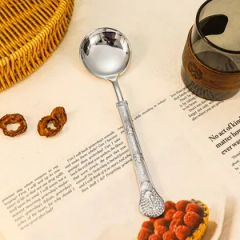 304 Stainless Steel Tableware Spoon with Elegant Handle Sample Free MOQ 100 Set Origin China Color Multicolor HS Code 8215200000 - Image 6