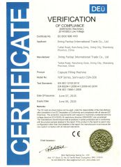 CE certificate from Jining Factop International Trade Co., Ltd.