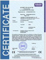 CE-1 certificate from JIANG MEN CITY BEIQI MACHINERY LTD.