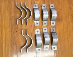 Hydraulic Heavy Duty Stainless Steel Flat Strip Clamp Forming with Hole Punching Machine Factory - Image 2