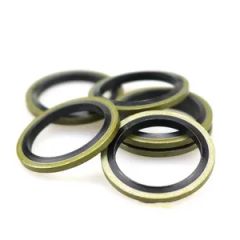 Rubber Gasket Seal Metal O Ring Washer Compound Gasket Oil Mechanical Hydraulic Featuring NBR Steel - Xingtai Hongmao Auto Part Co., Ltd.