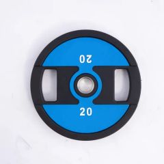Commercial Gym Equipment Weight Rubber Barbell Plate Fitness Competition Bumper Plates - Image 3