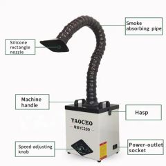 Laser Air Purifier, Suitable for Laser Engraving, Coding, Marking, Welding Smoke Extraction. - Image 4