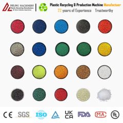 Deling Dependable Double Stage Single Screw Plastic Recycling Granulating Pelletizing Machine Extruder Pelletizer Granulator for Crushed Soft & Hard Materials - Image 6