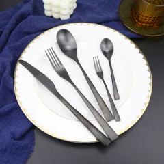304 Stainless Steel Spoon Fork Knife Hammer Point Cutlery Set/Tableware/Dinnerware - Jieyang Chuanxin Hardware Product Factory