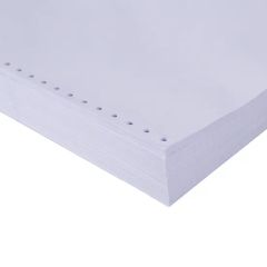 Continuous Carbonless Computer Paper Forms, NCR Printed Office Invoice Paper, 1 Layer, 2 Layers, 3 Layers, 4 Layers - Image 1