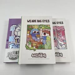 Factory Printing Cartoon Embossed PU Leather Notebook Diary - Image 1