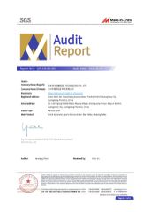 SGS certificate from ALICOCO MINERAL TECHNOLOGY CO., LTD.