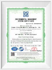 ISO 14001:2015 Environmental Management System Certificate certificate from Jiangsu Jinluo New Material Technology Co., Ltd
