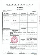 Test report 600x1200-P2 certificate of Foshan Bolcada Building Materials Co., Ltd – certificate photo, supplier certificates section