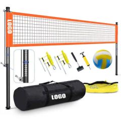 Custom Logo Premium Beach Volleyball Net Set ODM Accept OEM Accept Color Mixed Origin China Weight >280g Material PVC Trademark - Image 3