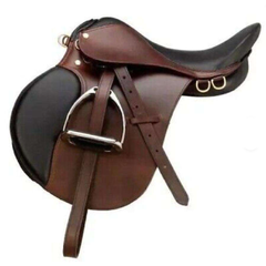Genuine Leather Horse Saddle - Image 3
