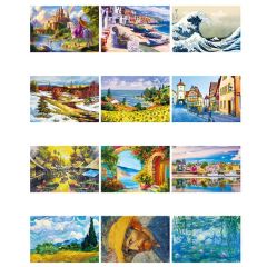 Customizable Cardboard Paper Jigsaw Puzzles 500 1000 Pieces Use Daily Origin China HS 3926909090 Size Customized Model NO. - Image 6