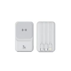 Hot Selling Magnetic Wireless Power Bank Fast Charging Built in Cable Mini - Image 5