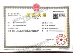 Business License certificate from Suqian Kewo Medical Equipment Co., Ltd