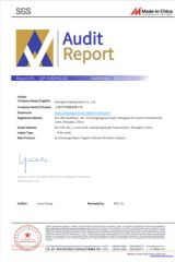 BV certificate from Shanghai Kaiping Resin Co., Ltd.