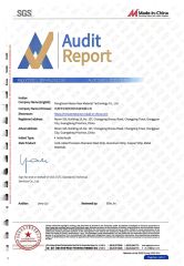 SGS Certification certificate from DongGuan Mixiao New Material Technology Co.,Ltd
