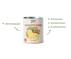 Delicious Canned Fresh Pineapple in Syrup, Fresh Pineapple soaked in sugar from Dovi Food Co.,Ltd in Vietnam - Image 2