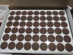 High Quality Adhesive PVC Screw Cover Caps Color White Material PVC Origin China Condition New Model NO. FUJUAN Trademark - Image 5