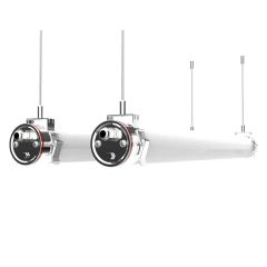 VTP60W 60W Plastic IP69K LED Poultry Light 120-130lm/W 15D Power 60W Origin China IP Grade IP69K Model NO. VTP60W Light Body Material Plastic - Image 1