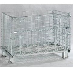 Steel Mesh Lockers for Transport & Warehouse Storage Size Large R&D OEM/ODM Origin China QC QC Control Material Steel Warranty on - Image 2