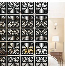Designer Room Dividers Opacity Full Solid No. Of Panels 1 Panel Partition Type Foldable Material Engineered Wood Suitable For Home, Hotel, Restaurant, School, Hospital, Showroom, - Image 1