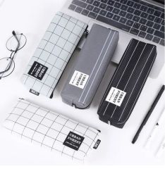 Custom Print Logo Eco-Friendly Large Capacity School Pencil Case Pen Bag - Ningbo Yingxin Crafts Co., Ltd.