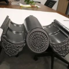 Ancient Chinese Style Metal Tile Chinese Imperial Roof Tile Metal - Zhejiang Zhongchao Composite New Materials Co., Ltd.