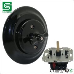 Retro Ceramic Wall Switch Flush Mounted Electric Switch OEM Welcome MOQ 1000 PCS Origin China Market Europe Brand - Image 4