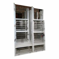 Silver Stainless Steel Railings Design NA Diameter NA Color Silver Position Balcony Size/Dimension NA Mounting Type Yes Usage/Application - Image 1