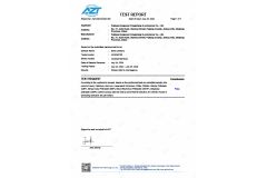 AZT24072430C-E0 certificate from Pujiang Damai Household Products Co., Ltd.