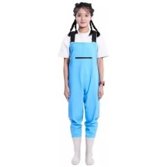 Kids Waterproof Chest Waders with Non-Slip Boots for Fun Adventures - Image 6