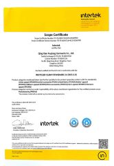 RCS certificate from Qingxian Fuqiang Clothes Processing Co., Ltd.