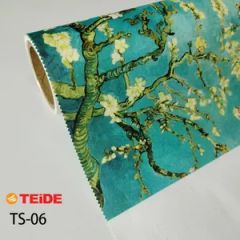 Digital Inkjet Custom Seamless Dye Sublimation Fabric Roll Mural Wallpaper - Image 4